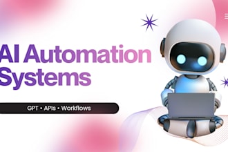 build ai automation workflows using gpt, apis and n8n