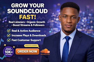 promote your soundcloud music organically to grow real fans and engagement