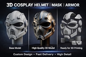 create your cosplay prop for 3d printing
