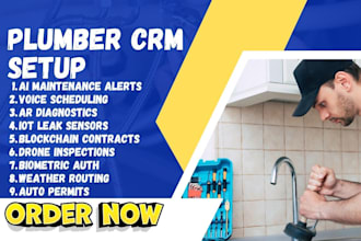 setup plumbers crm fieldez aroflo wintac simpro buildops kickserv tradify crm