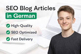 write professional german blog posts and articles