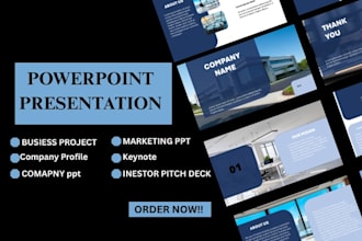 design  pitch deck powerpoint design, sales presentation, coporate presentation