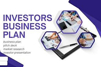 do investors business plan ppt research analysis for market projects