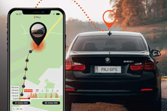 develop car tracking app, car dealership app, car rentage app, taxi booking app