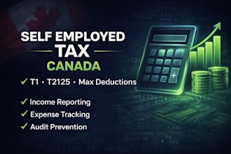 file self employed canada tax t1 t4 t2125 maximize deductions avoid cra audit