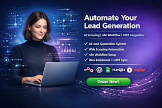 build ai lead generation web scraping automation with n8n openai, workflow setup