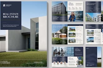 design investor ready commercial real estate om business brochure, prospetus