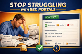 register and set up your sec edgar account for filing today