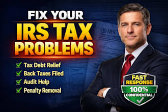 fix irs tax problems resolve irs issues, back taxes, audits, tax debt or penalty