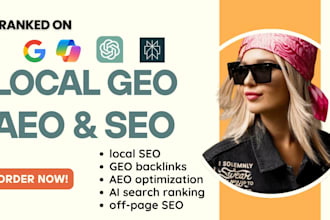 do google maps, ai rankings GEO,aeo SEO backlinks and schema