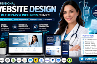 do iv therapy iv hydration medical spa peptides therapy wellness clinic website