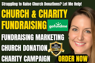create church fundraising and charity donation campaign that converts