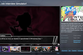be your indie game codev, fix bugs, test, market, publish, and more