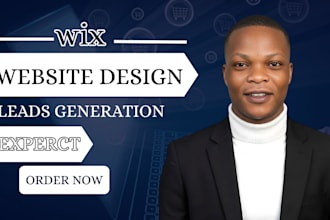design a modern wix website, wix SEO optimization and wix ecommerce website