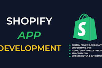 develop custom shopify app