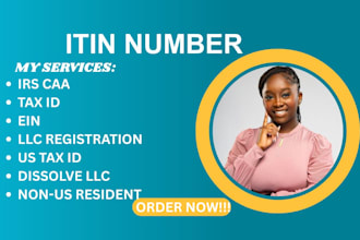 itin number fast as an irs certified assistance agent for non US residents