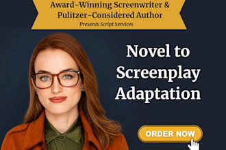 adapt your novel to a screenplay