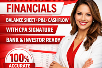 prepare CPA audited CPA balance sheet CPA panama signature financial statement