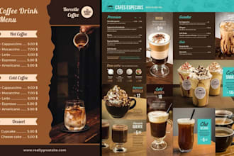 do nice minimalist cafe menu digital cocktail bar with qr code restaurant flyer
