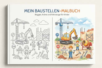 illustriere ihr malbuch buchillustration für kinderbuch und bilderbuch