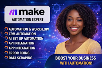 do make com automation, integromat made com make com, automation on make