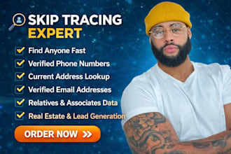 provide real estate lead generation with bulk skip tracing for wholesalers