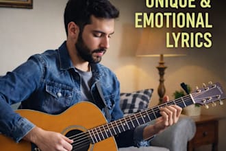 write emotional song lyrics, love, heartbreak, afrobeat, rap, pop, songwriter