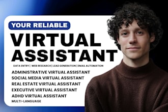 creative personal virtual assistant administrative social media va personal adhd