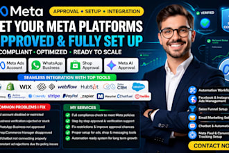 meta ads account whatsapp business verification shop approval meta ai approval