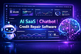 build ai saas, ai chatbot, credit repair software, credit sweep automation