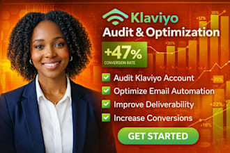 audit klaviyo email marketing and optimize flows for shopify revenue