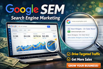 set up and manage google ads PPC campaigns to boost sales and leads