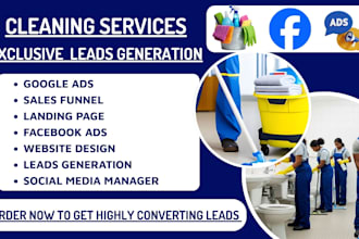 generate commercial cleaning lead, residential cleaning, offices cleaning leads