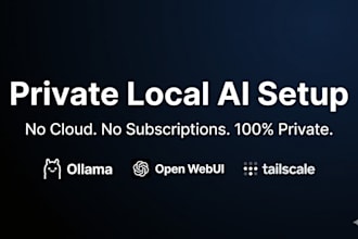 set up private ai for your business team no cloud no subscription fee