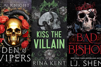 do dark romance book cover design young adult dark fantasy book cover design
