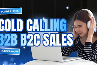 b2b b2c cold caller sales closer, telemarketer set appointments