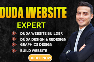 design duda website, redesign duda, for your business