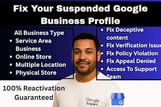fix suspended google business profile reinstate gmb suspension appeal denied