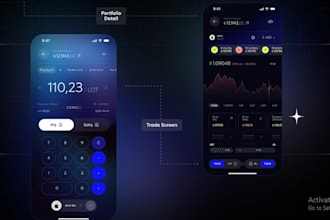 secure crypto exchange website, forex trading platform, and virtual banking app