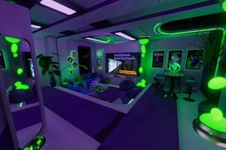 build interactive vrchat world, vr metaverse, vrc world, vrc map