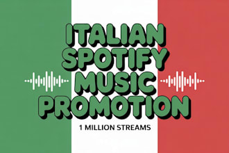 do spotify music promotion in italy