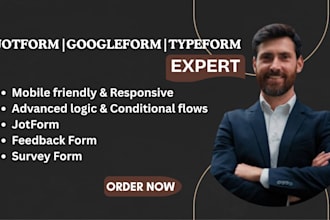 create a professional online form for surveys or registrations