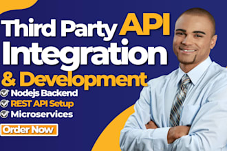 integrate third party API, rest API integration, shopify API, payment gateway