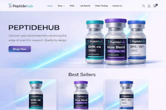 do fda compliant peptide website, shopify peptide store research peptide website