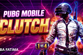 design a high CTR viral gaming thumbnail for pubg and bgmi
