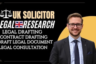 draft UK legal contract drafting and business agreements