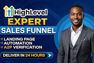 gohighlevel expert, gohighlevel landing page ghl website design ghl a2p 10dlc