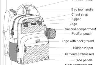 bag design, backpack design, handbag, bag tech pack, tote bag design