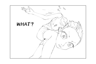 draw manga panels and simple anime styled illustrations