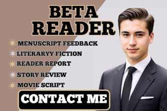 beta read romance fictio novel manuscript feedback movie script story review